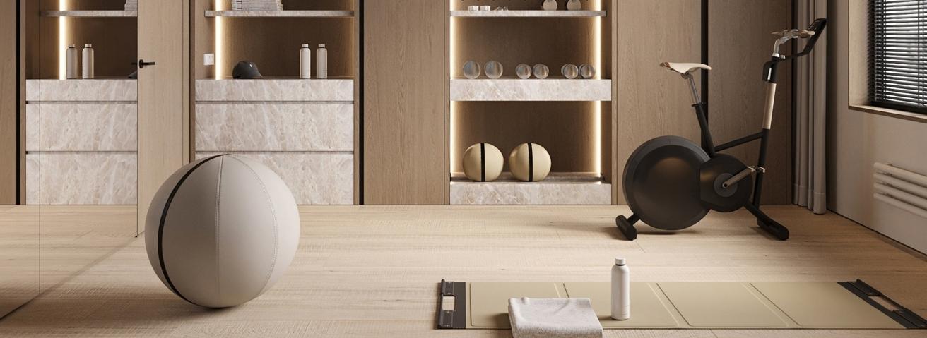Домашний спортзал от студии DERGACHEV DESIGN Домашний спортзал от студии DERGACHEV DESIGN