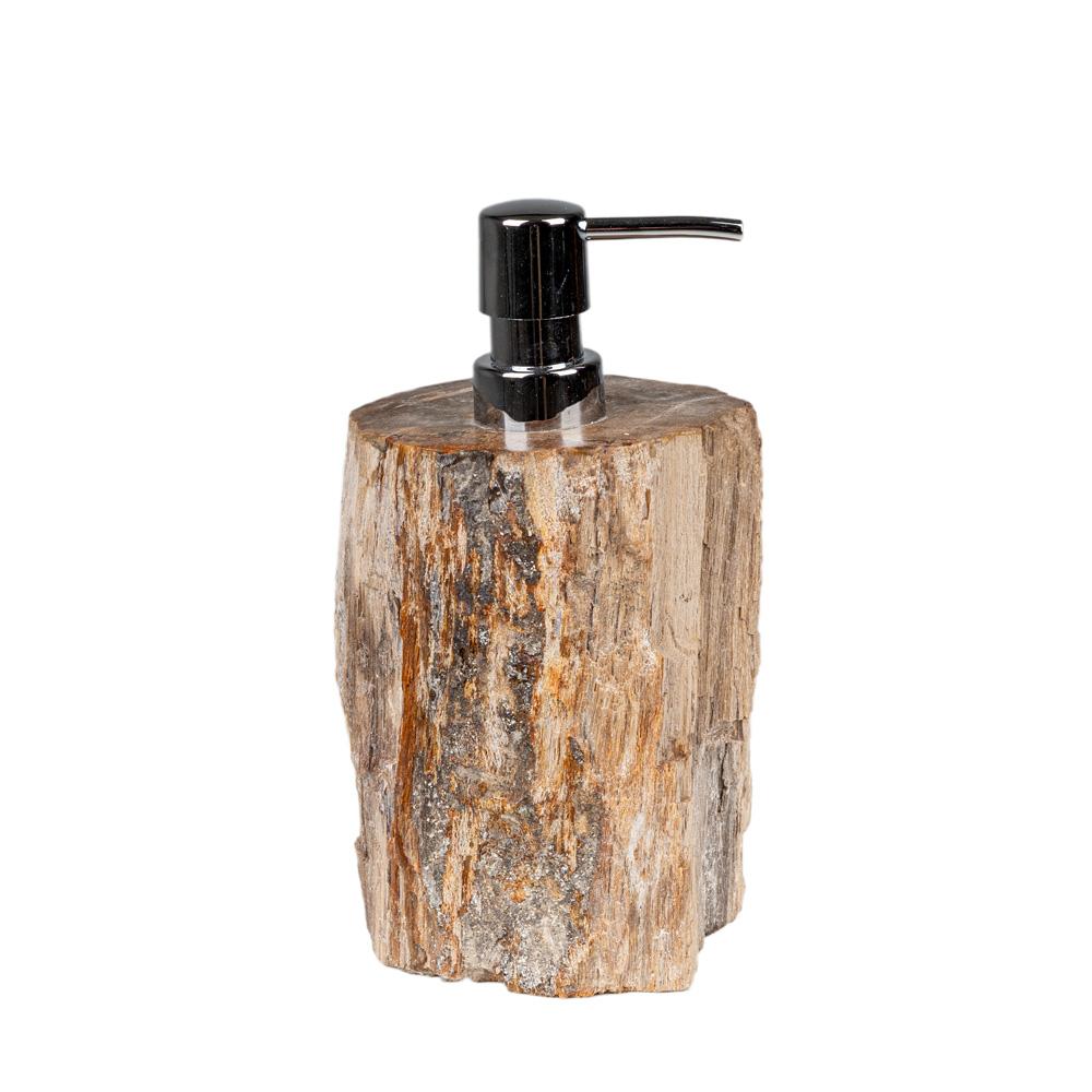 Дозатор для мыла из окаменелого дерева Nutural PW
